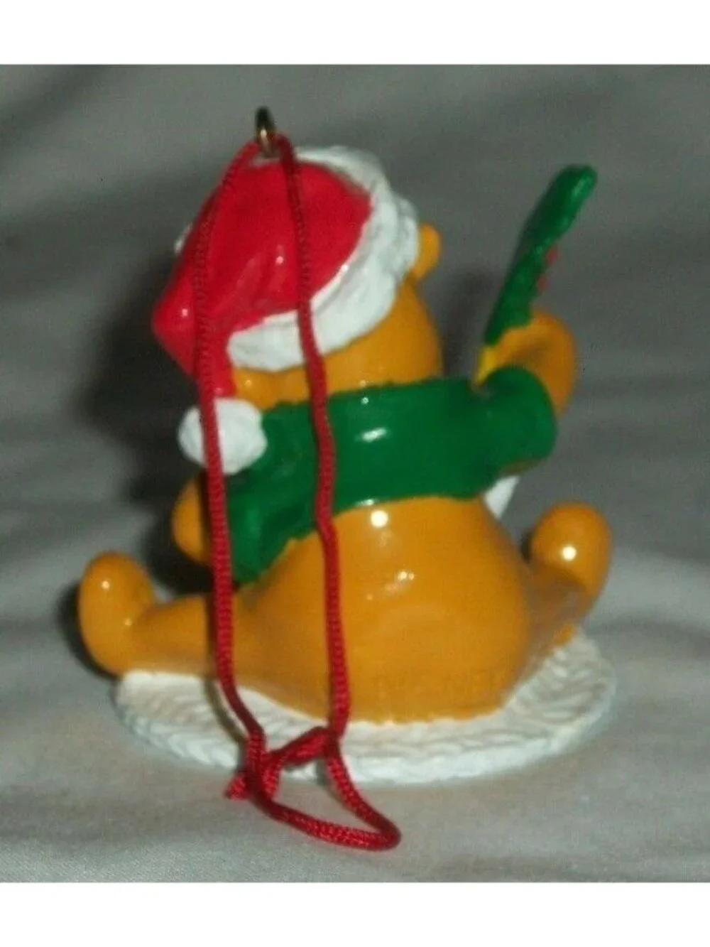 Christmas Ornament Xmas Holiday Disney Collector's Winnie The Pooh Bear Santa